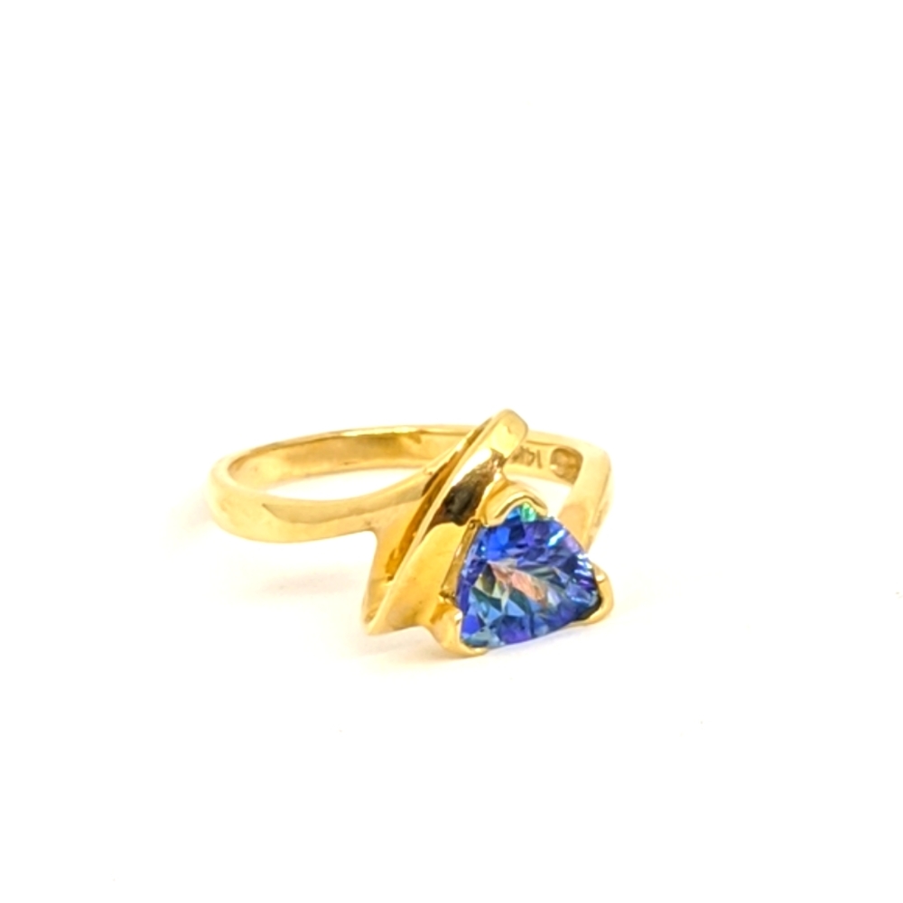 Blue Topaz Ring